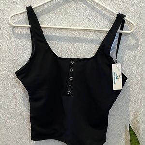 Beachsissi tank top style swim top.  NWT.
